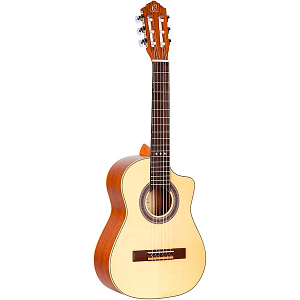 Ortega RQ38 Requinto Guitar Natural