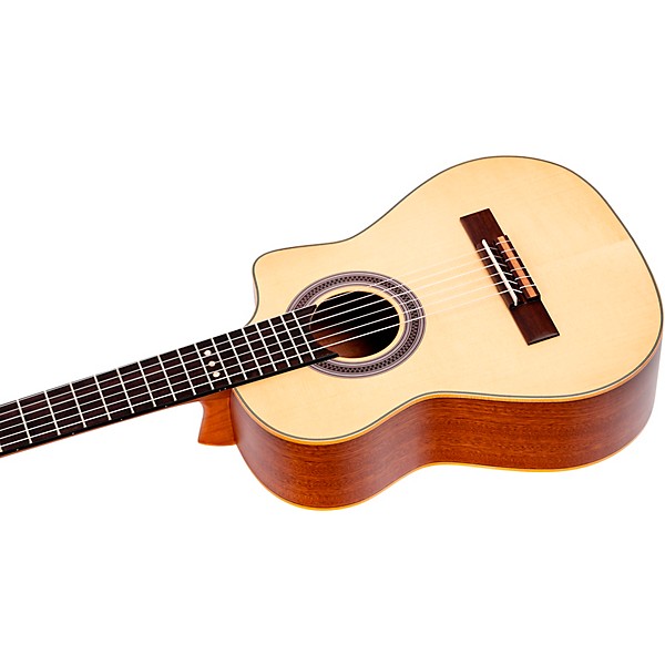 Ortega RQ38 Requinto Guitar Natural