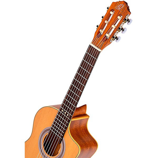 Ortega RQ39 Requinto Guitar Natural