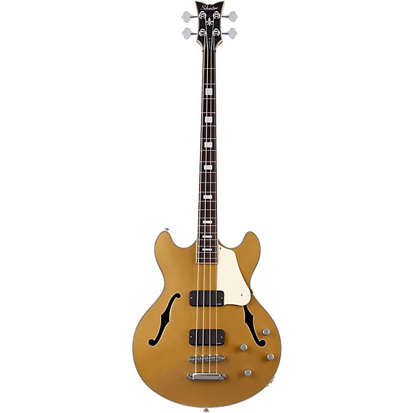 Schecter Guitar Research Corsair 4-String Electric Bass Gold