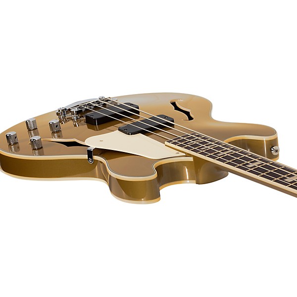 Schecter Guitar Research Corsair 4-String Electric Bass Gold