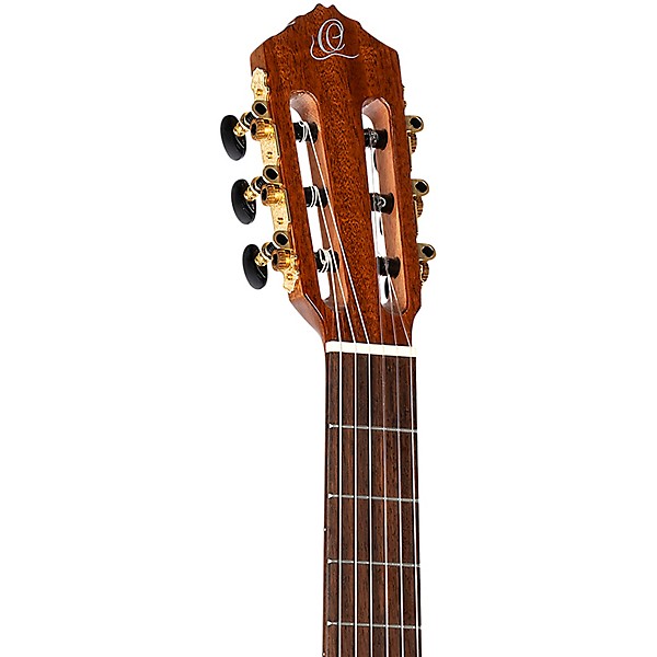 Ortega RCE138-T4 Thinline Acoustic-Electric Nylon Guitar High Gloss Natural