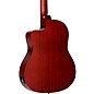 Ortega Family Series RCE125MMSN Thinline Acoustic-Electric Nylon Guitar Mahogany