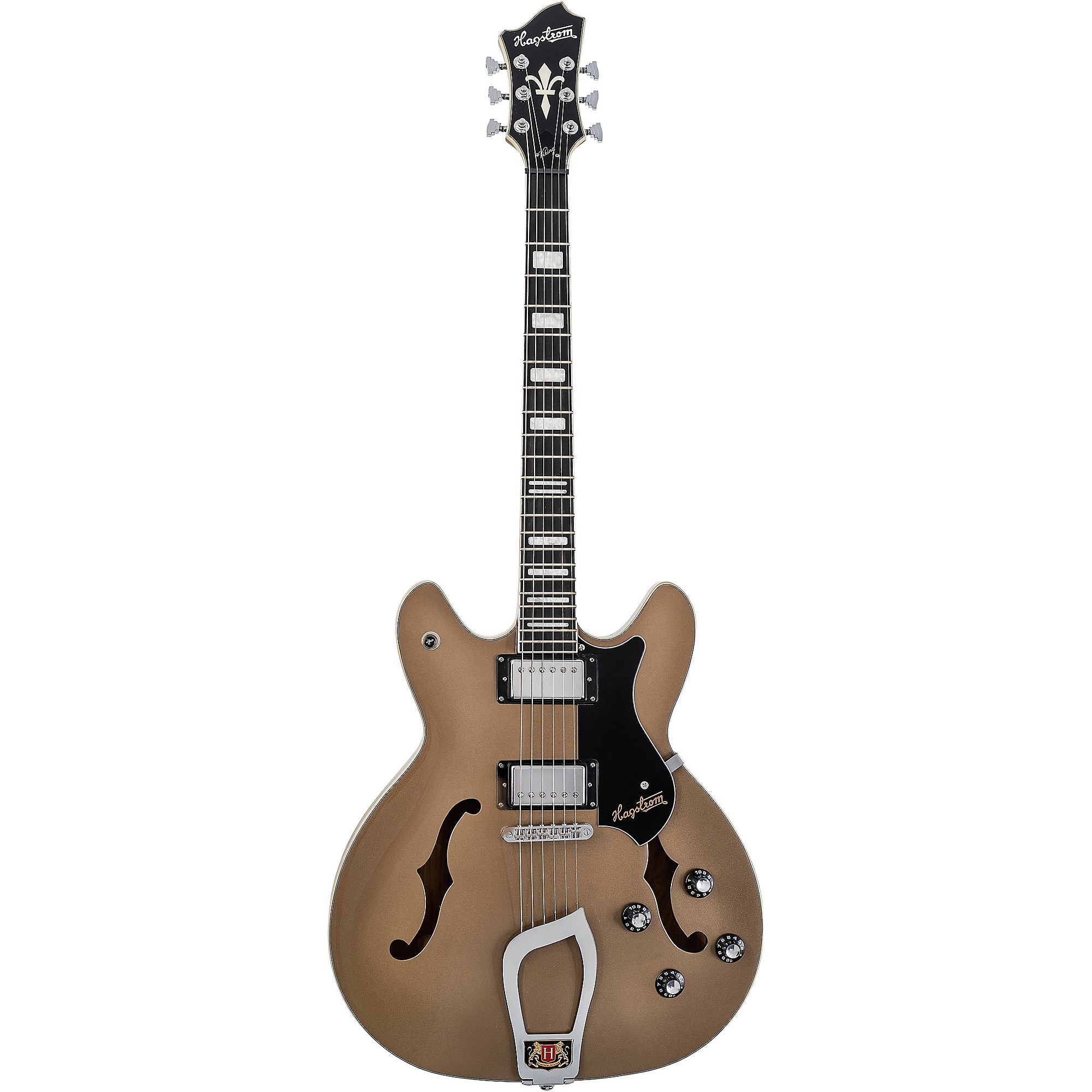 Hagstrom Viking Limited-Edition Semi-Hollow Electric Guitar Desert