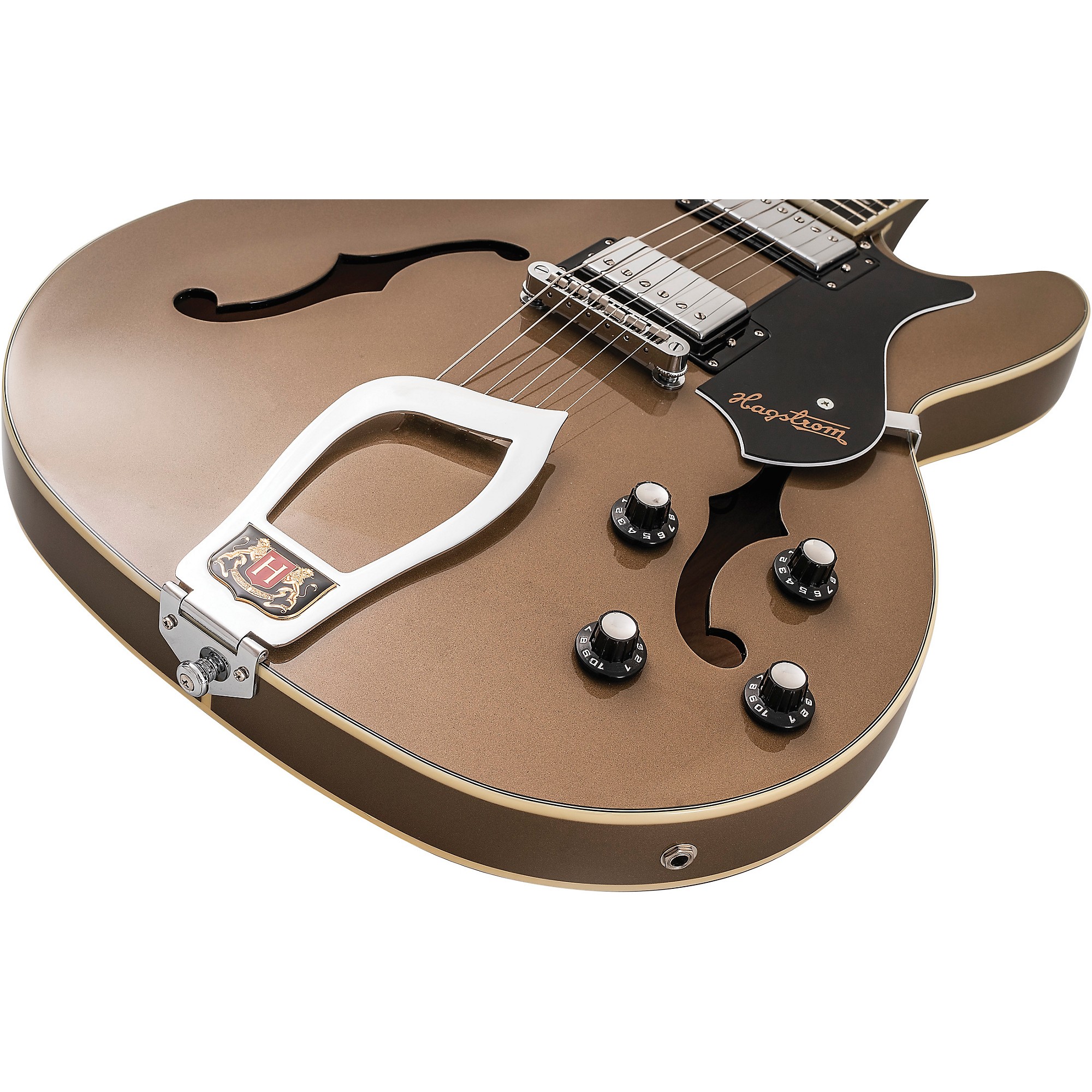 Hagstrom Viking Limited-Edition Semi-Hollow Electric Guitar Desert