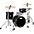 PDP by DW Concept Maple 3-Piece Bop Shell Pack Satin Olive PDP by DW Concept Maple 3-Piece Bop Shell Pack Satin Black