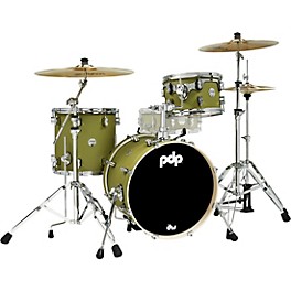 PDP by DW Concept Maple 3-Piece Bop Shell Pack Satin Olive PDP by DW Concept Maple 3-Piece Bop Shell Pack Satin Olive