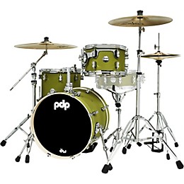 PDP by DW Concept Maple 3-Piece Bop Shell Pack Satin Olive