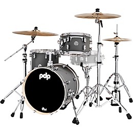 PDP by DW Concept Maple 3-Piece Bop Shell Pack Satin Pewter