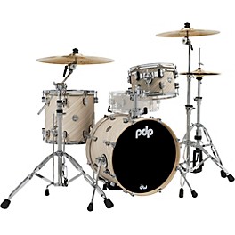 PDP by DW Concept Maple 3-Piece Bop Shell Pack Satin Olive PDP by DW Concept Maple 3-Piece Bop Shell Pack Twisted Ivory