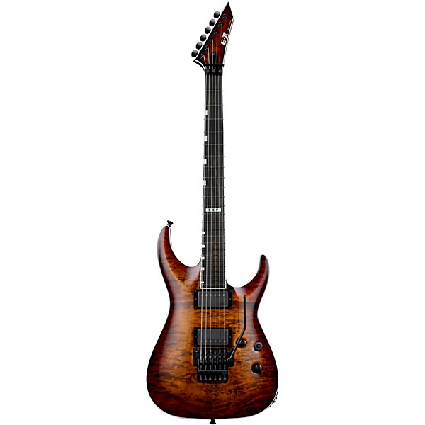 ESP E-II Horizon FR-II Electric Guitar Tiger Eye Sunburst