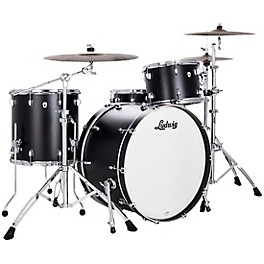 Ludwig NeuSonic 3-Piece Pro Beat Shell Pack Wi... Ludwig NeuSonic 3-Piece Pro Beat Shell Pack With 24" Bass Drum Black Velvet