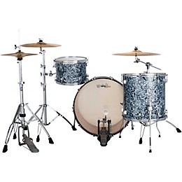 Ludwig NeuSonic 3-Piece Pro Beat Shell Pack With 24" Bass Drum Satin Blue Pearl