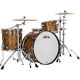 Ludwig NeuSonic 3-Piece Pro Beat Shell Pack Wit... Ludwig NeuSonic 3-Piece Pro Beat Shell Pack With 24" Bass Drum Ebony Pearl