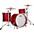 Ludwig NeuSonic 3-Piece Pro Beat Shell Pac... Ludwig NeuSonic 3-Piece Pro Beat Shell Pack With 24" Bass Drum Satin Diablo Red