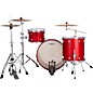 Ludwig NeuSonic 3-Piece Pro Beat Shell Pack With 24" Bass Drum Satin Diablo Red