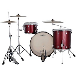 Ludwig NeuSonic 3-Piece Pro Beat Shell Pack With 24" Bass Drum Merlot Super Sparkle