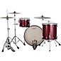 Ludwig NeuSonic 3-Piece Pro Beat Shell Pack With 24" Bass Drum Merlot Super Sparkle