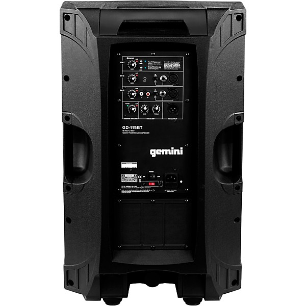 Open Box Gemini GD-115BT 1000 Watt 15 in. Bluetooth Speaker Level 1