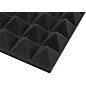 Gator GFW-ACPNL1212P-2PK Pair of 2 Inch - Thick Acoustic Foam Pyramid Panels 12x12 Charcoal
