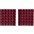 Gator GFW-ACPNL1212P-2PK Pair ... Gator GFW-ACPNL1212P-2PK Pair of 2 Inch - Thick Acoustic Foam Pyramid Panels 12x12 Burgundy