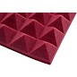Gator GFW-ACPNL1212P Acoustic Foam Pyramid Panels 2x12x12 (4 Pack) Burgundy
