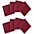 Gator GFW-ACPNL1212P-... Gator GFW-ACPNL1212P-8PK Eight (8) Pack of 2 Inch -Thick Acoustic Foam Pyramid Panels 12x12 Burgundy