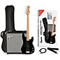 Squier Affinity Series PJ Bass Maple Fingerboard Pack With Fender Rumble 15G Amp Black thumbnail