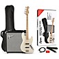 Squier Affinity Jazz Bass Limited-Edition Pack With Fender Rumble 15W Bass Combo Amp Olympic White thumbnail