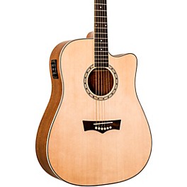 Open Box Peavey DW-2 CE Dreadnought Cutaway Acoustic-Electric Guitar Level 1 Natural