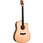 Open Box Peavey DW-2 CE Dreadnought Cutaway Acoustic-Electric Guitar Level 1 Natural