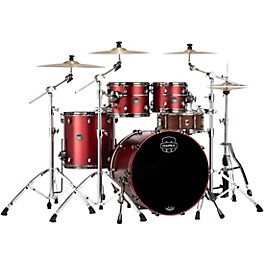 Mapex Saturn Evolution Rock Birch 4-Pie... Mapex Saturn Evolution Rock Birch 4-Piece Shell Pack With 22" Bass Drum Tuscan Red