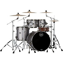 Mapex Saturn Evolution Rock Birch 4... Mapex Saturn Evolution Rock Birch 4-Piece Shell Pack With 22" Bass Drum Gun Metal Grey