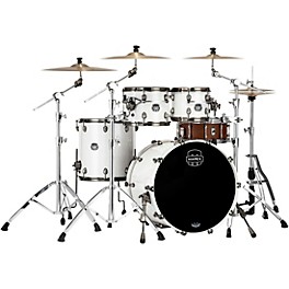 Mapex Saturn Evolution Rock Birch 4-Pi... Mapex Saturn Evolution Rock Birch 4-Piece Shell Pack With 22" Bass Drum Polar White