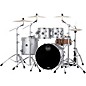 Mapex Saturn Evolution Rock Birch 4-Piece Shell Pack With 22" Bass Drum Iridium Silver