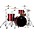 Mapex Saturn Evolution Hybrid ... Mapex Saturn Evolution Hybrid Organic Rock 3-Piece Shell Pack With 22" Bass Drum Tuscan Red