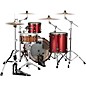 Mapex Saturn Evolution Hybrid Organic Rock 3-Piece Shell Pack With 22" Bass Drum Tuscan Red