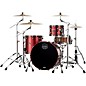Mapex Saturn Evolution Hybrid Organic Rock 3-Piece Shell Pack With 22" Bass Drum Tuscan Red