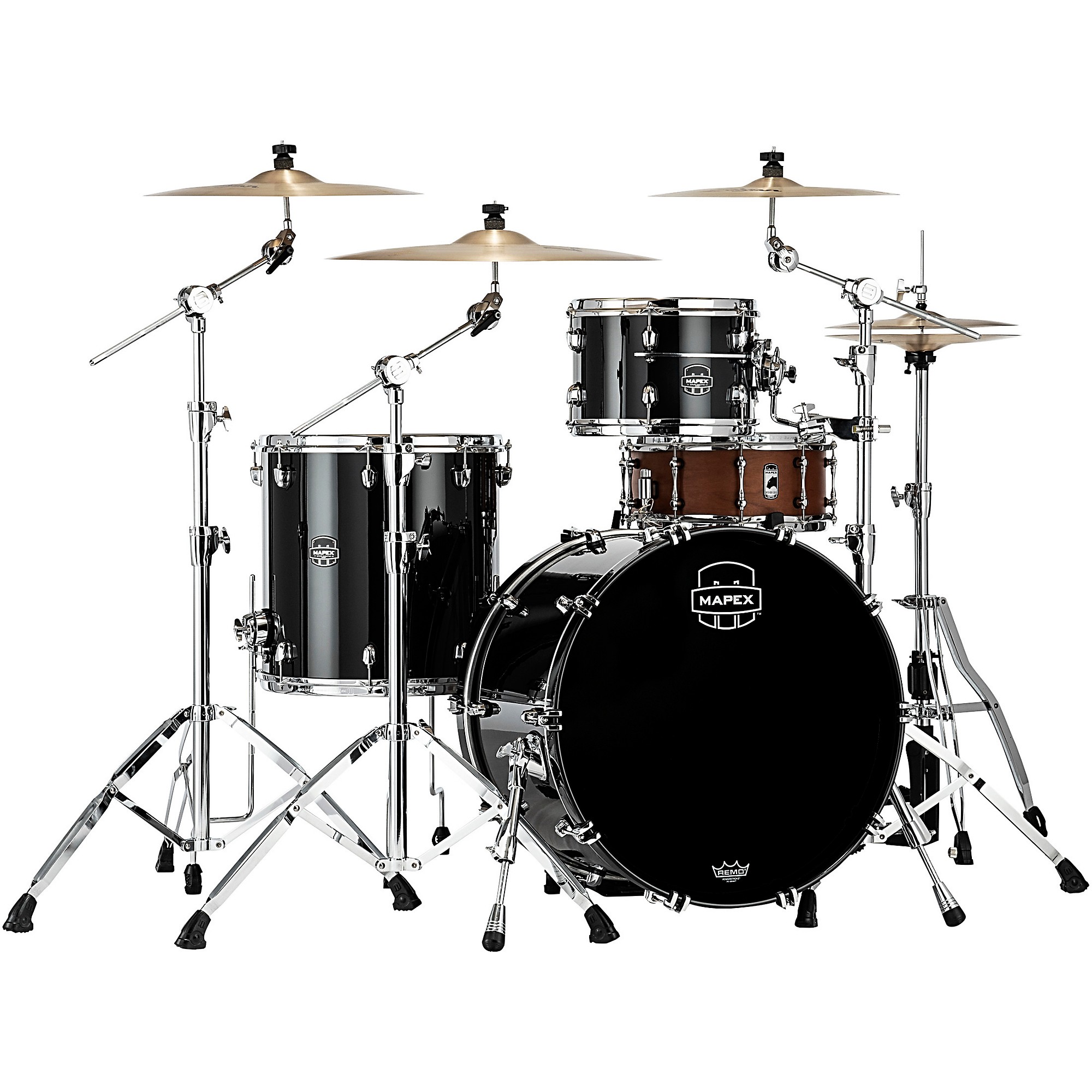 Mapex Saturn Evolution Hybrid Organic Rock 3-Piece Shell Pack With