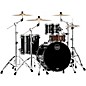 Mapex Saturn Evolution Hybrid Organic Rock 3-Piece Shell Pack With 22" Bass Drum Piano Black thumbnail