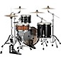 Mapex Saturn Evolution Hybrid Organic Rock 3-Piece Shell Pack With 22" Bass Drum Piano Black