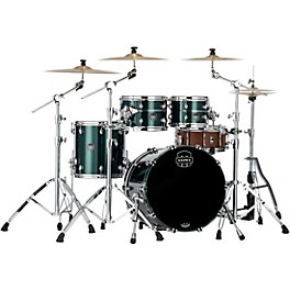 Mapex Saturn Evolution Fusion Ma... Mapex Saturn Evolution Fusion Maple 4-Piece Shell Pack With 20" Bass Drum Brunswick Green