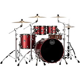 Mapex Saturn Evolution Classic Birch 4-Piece Shell Pack With 22" Bass Drum Tuscan Red