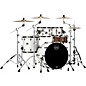 Mapex Saturn Evolution Classic Birch 4-Piece Shell Pack With 22" Bass Drum Polar White thumbnail