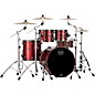Mapex Saturn Evolution Rock Maple 4-Piece Shell Pack With 22" Bass Drum Tuscan Red thumbnail