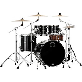 Mapex Saturn Evolution Rock Maple 4-Pi... Mapex Saturn Evolution Rock Maple 4-Piece Shell Pack With 22" Bass Drum Piano Black