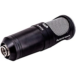 CAD PodMaster SuperD Professional Broadcast/Podcasting Microphone with SuperD Large Diaphragm Capsule Black