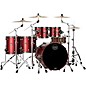 Mapex Saturn Evolution Workhorse Maple 5-Piece Shell Pack With 22" Bass Drum Tuscan Red thumbnail