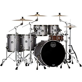 Mapex Saturn Evolution Workhor... Mapex Saturn Evolution Workhorse Maple 5-Piece Shell Pack With 22" Bass Drum Gun Metal Grey