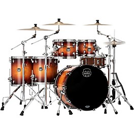 Mapex Saturn Evolution Workho... Mapex Saturn Evolution Workhorse Maple 5-Piece Shell Pack With 22" Bass Drum Exotic Sunburst